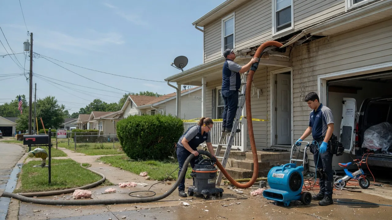 Water Damage Restoration in Mathews, LA near me